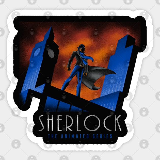 Sherlock: The Animated Series Sticker by harebrained